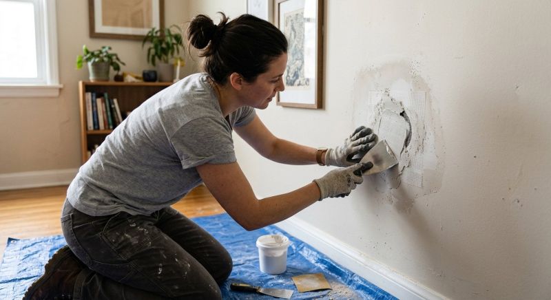 Kitchen Drywall Repair in Wilmington, NC