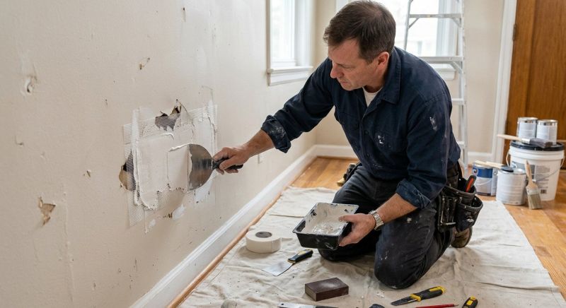 Wallboard Repair in Kansas City, KS