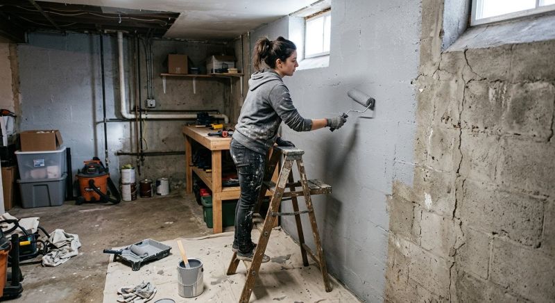 Basement Painting in Wilmington, NC