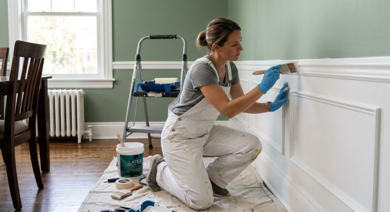 Beadboard Painting in Wilmington, NC