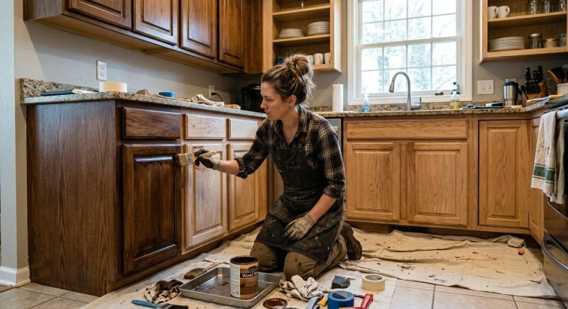 Cabinet Staining Service in Muncie, IN