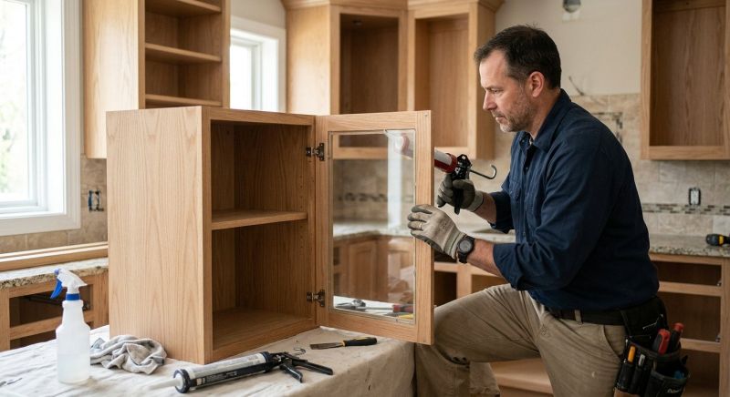 Cabinet Staining Service in Carmel, IN