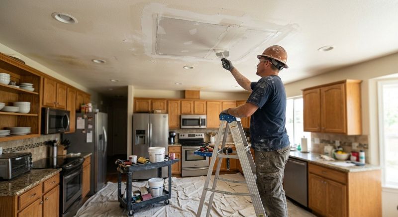 Ceiling Crack Repair in Alpharetta, GA
