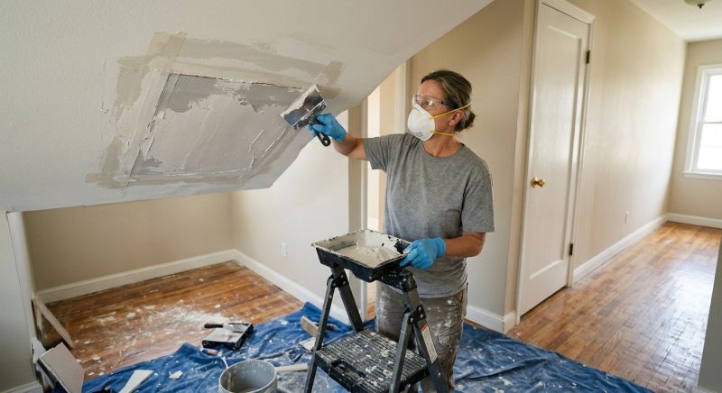 Ceiling Drywall Repair in Wilmington, NC
