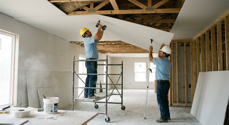 Ceiling Drywall Replacement in Wilmington, NC