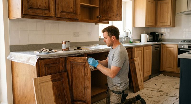 Cupboard Refinishing in Terre Haute, IN