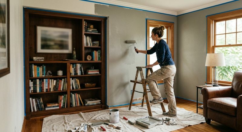 Den Painting in Wilmington, NC