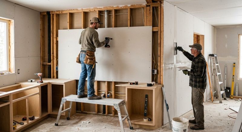 Drywall Renovation in Kansas City, KS