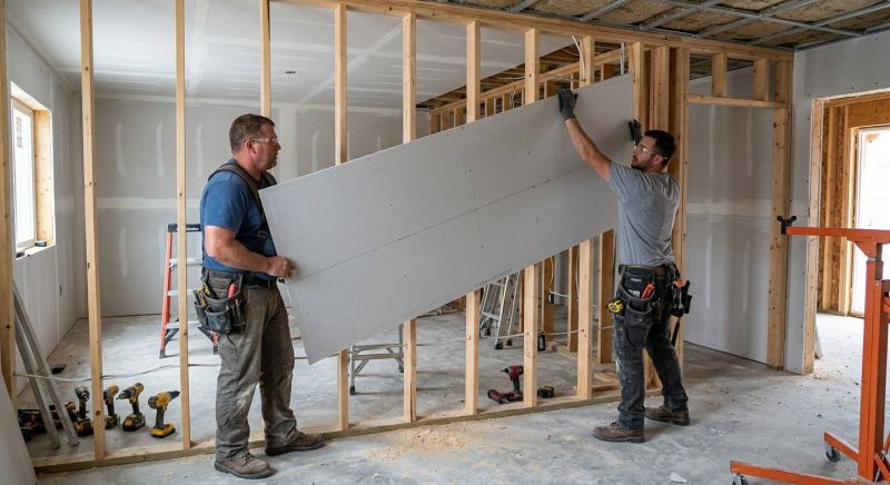 Drywall Replacement in Conroe, TX