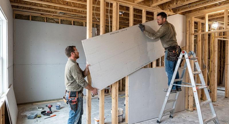 Garage Wallboard Installation in Alpharetta, GA