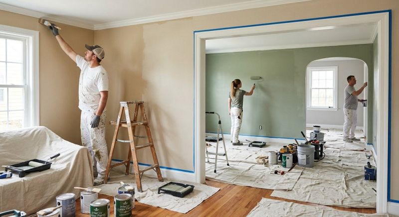 Home Interior Painting in Kansas City, KS