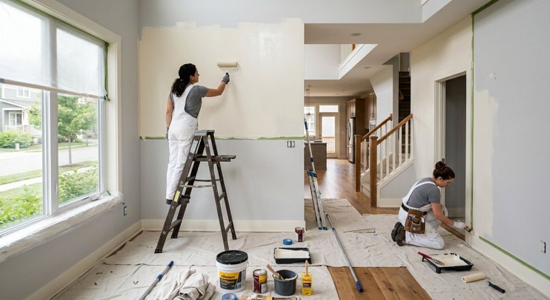 House Ceiling Painting in Wilmington, NC