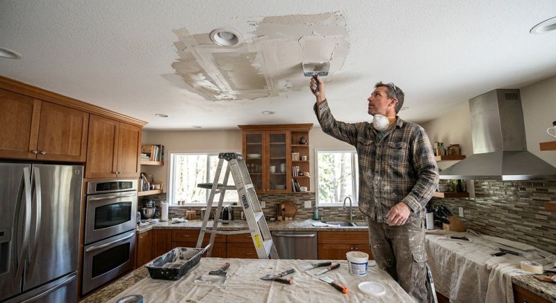 Kitchen Ceiling Repair in Alpharetta, GA