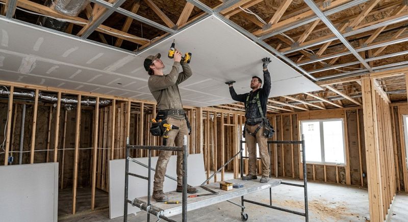 Kitchen Drywall Installation in Kansas City, KS
