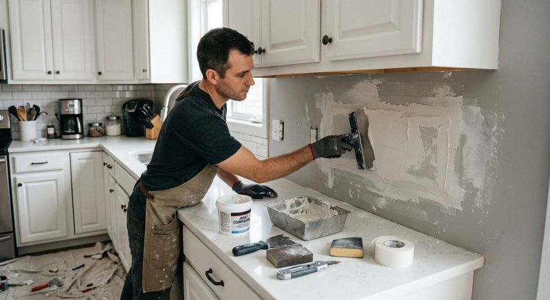 Kitchen Drywall Repair in Alpharetta, GA