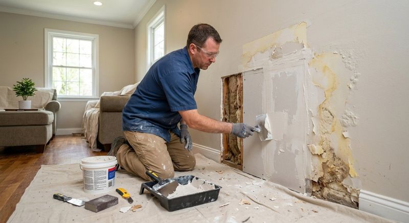 Kitchen Drywall Repair in Wilmington, NC