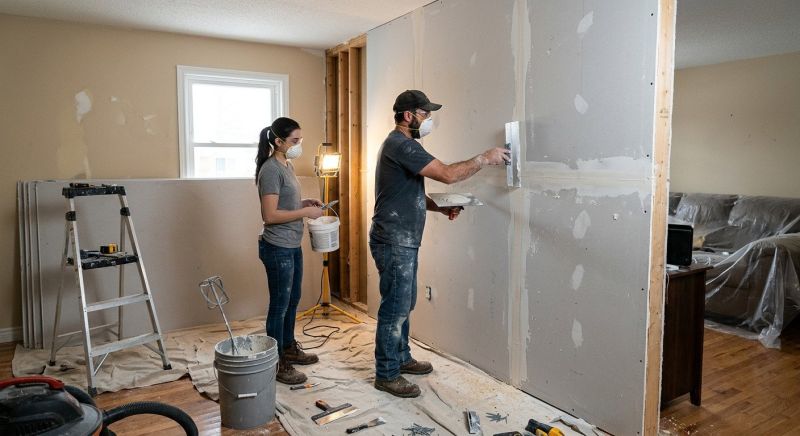 Residential Drywall Service in Conroe, TX