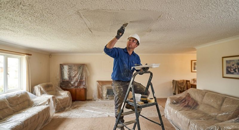 Swirled Ceiling Removal in Waco, TX