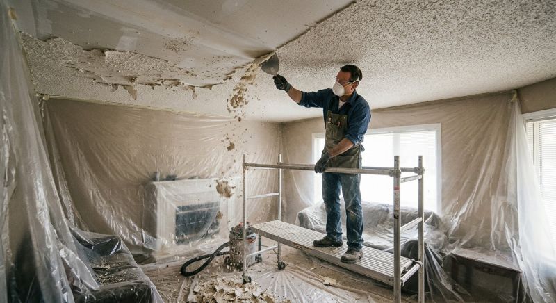 Textured Ceiling Removal in Waco, TX