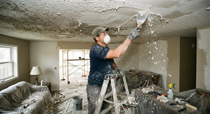 Textured Ceiling Removal in Waco, TX