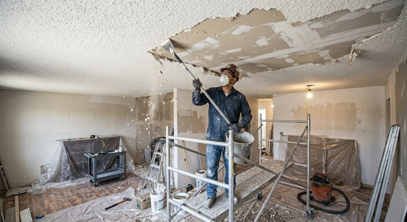 Textured Ceiling Scraping in Waco, TX