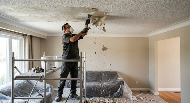 Textured Ceiling Scraping in Waco, TX