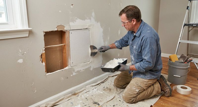 Wall Damage Repair in Conroe, TX