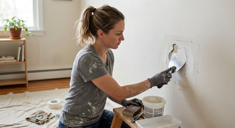 Wall Patching Service in Conroe, TX